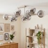 Koyoto taklampa 10-lågig E14 globformad vardagsrumslampa i modern retrostil