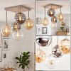 Gastor 5-lågig taklampa med klotformade skärmar för modern retrostil