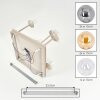 Gastor 5-lågig taklampa med klotformade skärmar för modern retrostil