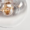 Gastor 5-lågig taklampa med glober för vardagsrum och matrum, ø 37 cm