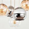 Koyoto 5-lågig taklampa glob Ø 45 cm, retrolampa för vardagsrum och matrum