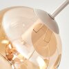 Koyoto 5-lågig taklampa glob Ø 45 cm, retrolampa för vardagsrum och matrum