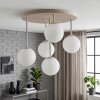 Chehalis taklampa med globskärmar, rund plafond Ø 43 cm, 5 ljuspunkter