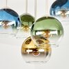 Koyoto taklampa med 5 globkupor, E14, ø 45 cm, modern retro för vardagsrum