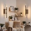 Kiron LED vägglampa inomhus 2-pack, modern väggbelysning i stavdesign