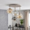 Koyoto taklampa glob, 4-lågig taklampa med E14, retro taklampa för matrum