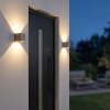Tamarin LED fasadbelysning utomhus, kubisk vägglampa med upp- och nedljus