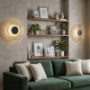 Liriel LED vägglampa i set med 2, rund Ø 30 cm med retro ringeffekt