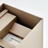 Tamarin LED utomhusvägglampa med rörelsesensor, fyrkantig 2-pack för fasad