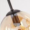 Koyoto taklampa för vardagsrum och matrum med 4 E14-fattningar, runda kupor i retrostil