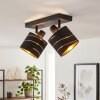 Alsen 2-lågig taklampa spotlight E14 med vridbara cylindriska skärmar för hall