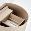 Tamarin LED utomhusvägglampa 2-pack, rund fasadbelysning med upp- och nedljus