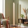 Inzino LED golvlampa, smal stående lampa 123,5 cm för vardagsrum och sovrum