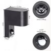 Kingstown utomhusvägglampa med rörelsesensor, 2-pack för fasad och entré
