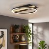 Kordex LED taklampa, oval ringformad takarmatur för vardagsrum och sovrum