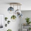 Gastor taklampa med globskärmar, 4 ljuspunkter, E14, Ø 38 cm, retrostil