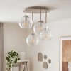 Koyoto globformad taklampa med 4 ljuspunkter, E14, Ø 38 cm, retrostil