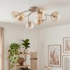 Chehalis retro taklampa med klotkupor, 6 ljuspunkter, G9, Ø 58 cm