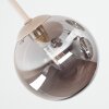 Chehalis taklampa plafond med 5 klotkupor, G9, Ø 45 cm, retro