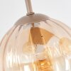Koyoto taklampa med glober, 4 ljuspunkter, E14, retrostil för matrum