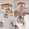 Koyoto taklampa med 4 klotformade skärmar, E14, boho-retro för vardagsrum