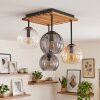Koyoto taklampa med 4 klotformade skärmar, E14, boho-retro för vardagsrum