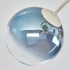 Chehalis retro taklampa med globdesign, 6 ljuskällor, Ø 64 cm för vardagsrum