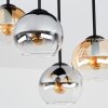 Koyoto taklampa med 4 ljuskällor, E14, globskärmar i nivåer, vinklad design