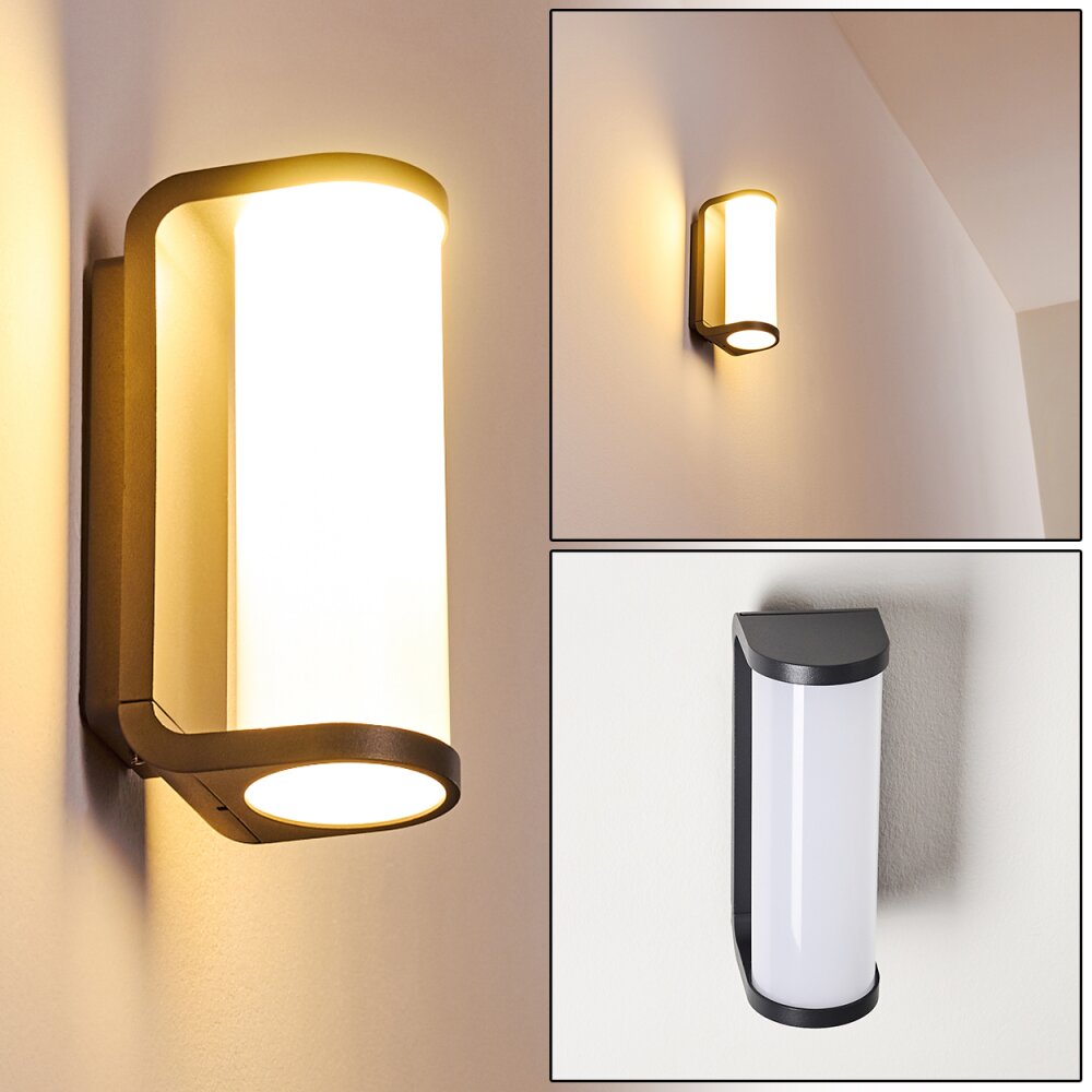 Novelle Vägglampa LED Antracit, 1-ljuskällor main product photo