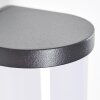 Novelle vägglampa utomhus, Vägglampa LED Antracit, 1-ljuskällor