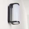 Novelle vägglampa utomhus, Vägglampa LED Antracit, 1-ljuskällor