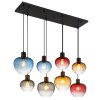 NOWA Toy modern 8-flammig pendellampa för matbord och kök med längd 110 cm