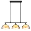 Nowa Eva hänglampa pendellampa G9 modern 3-armad 70 cm för matrum och kök