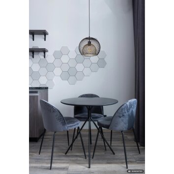 Selina NOWA golvlampa, golvstående designlampa med E27-sockel, 40 W, höjd 150 cm, Ø 30 cm