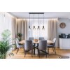 NOWA Jack modern 4-ljus pendellampa för matbord i kök och matrum, E27, 74 cm