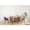 Kop NOWA 3-lågig avlång pendellampa 104 cm E27 modern taklampa för kök och matrum