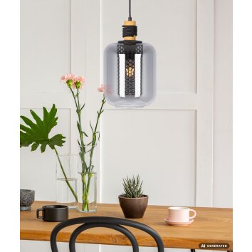 Nowa Ando modern golvlampa, justerbar, rund, E27, 150 cm, 40 W för vardagsrum