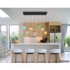 NOWA Minara LED linjär pendellampa avlång, modern för kök, 102 cm, 38 W, 4600 lm, 3000 K