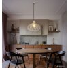 NOWA Mateo pendellampa hänglampa med korgformad skärm i modern stil, E27, Ø 40 cm, 60 W