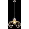 NOWA Mateo pendellampa hänglampa med korgformad skärm i modern stil, E27, Ø 40 cm, 60 W