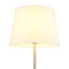 NOWA Joris modern golvlampa med kabelströmbrytare, E27, 151 cm för vardagsrum