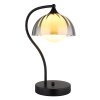 NOWA Eva böjd bordslampa i modern stil med G9-sockel och kabelbrytare hemma