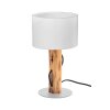 NOWA Norin modern stilren bordslampa med kabelströmbrytare, E14, 40 W för inomhusbruk