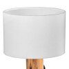 NOWA Norin modern stilren bordslampa med kabelströmbrytare, E14, 40 W för inomhusbruk