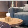 NOWA Leonie modern kubformad bordslampa för vardagsrum och hall med E27-sockel