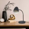 NOWA Jason skrivbordslampa med böjd arm, E14, 40 cm, modern bordslampa för läsning