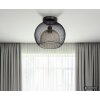 NOWA Selina taklampa plafond rund Ø 30 cm E27 upp till 40 W modern för vardagsrum och kök