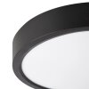 NOWA Puccy modern stilren LED plafond taklampa, rund, för hall och vardagsrum