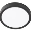 NOWA Puccy modern stilren LED plafond taklampa, rund, för hall och vardagsrum