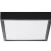 NOWA Puccy kvadratisk LED-panel taklampa 3000K 1200 lm 10 W för kök och vardagsrum
